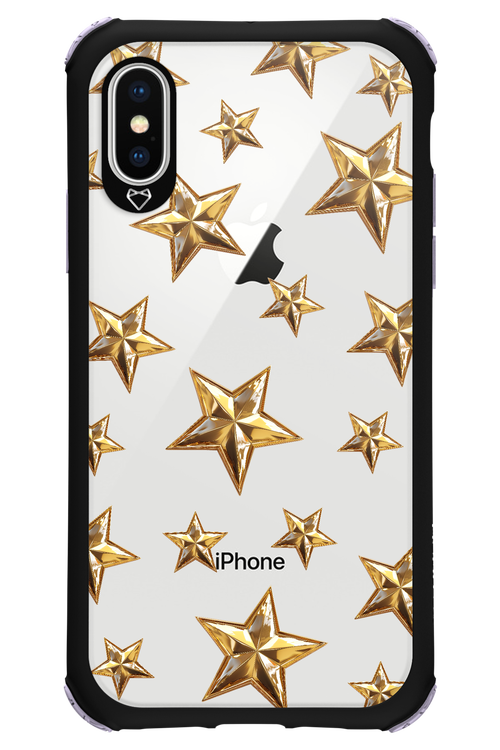 Gold Stars - Apple iPhone X