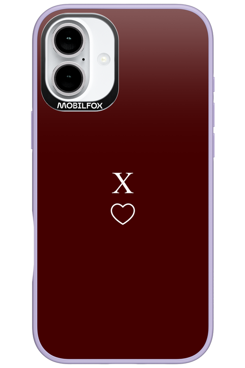 X Burgundia 2.0 - Apple iPhone 16 Plus
