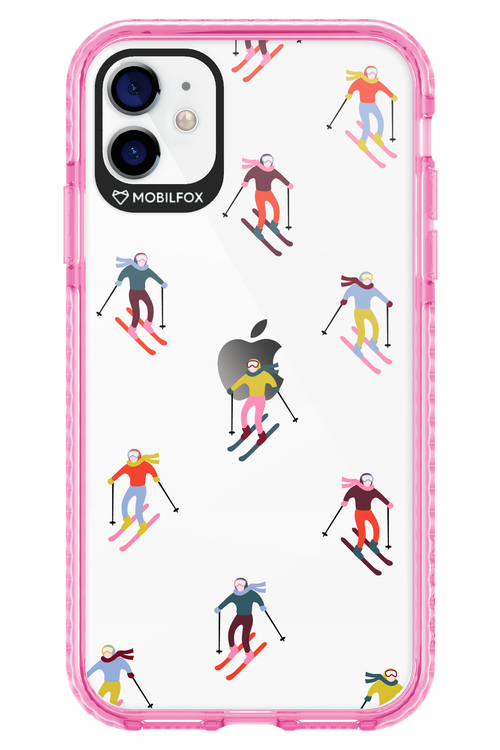 Snow Motion (Transparent) - Apple iPhone 11