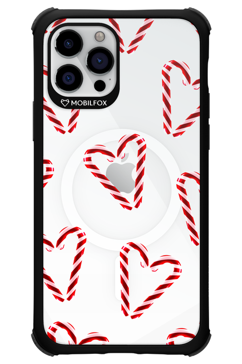 Candy Cane Hearts - Apple iPhone 12 Pro