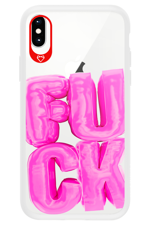 F*ck Transparent - Apple iPhone XS