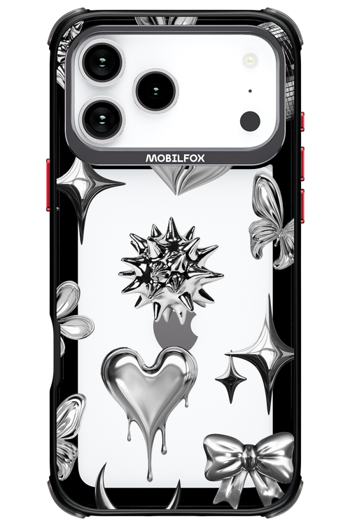 Silver Zone Transparent - Apple iPhone 17 Pro Max