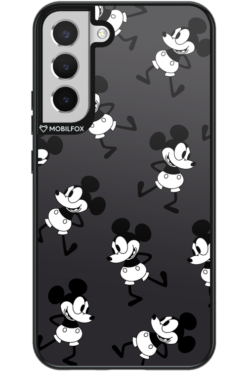 Iconic Mouse (antracite pattern) - Samsung Galaxy S22+