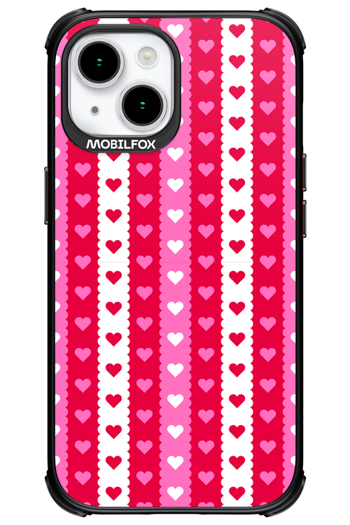 Christmas Heart Biscuit - Apple iPhone 15