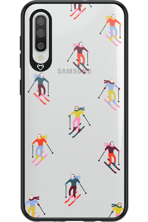 Snow Motion (Transparent) - Samsung Galaxy A50