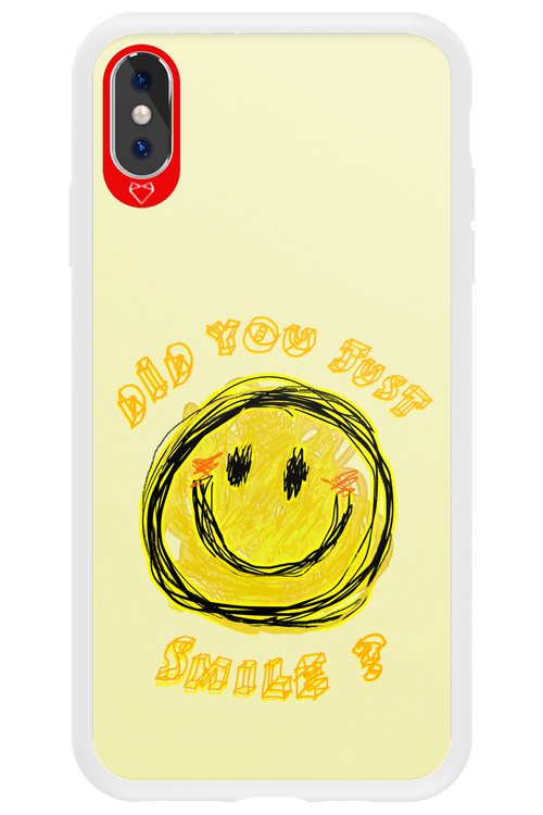 Crayon Smiley - Apple iPhone XS Max