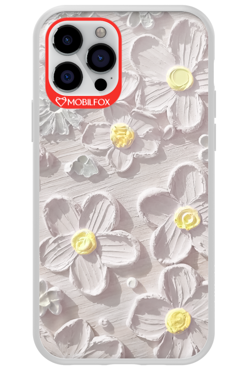 White Flowers - Apple iPhone 12 Pro