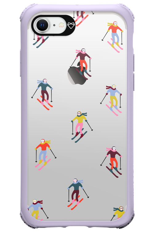 Snow Motion (Transparent) - Apple iPhone 7