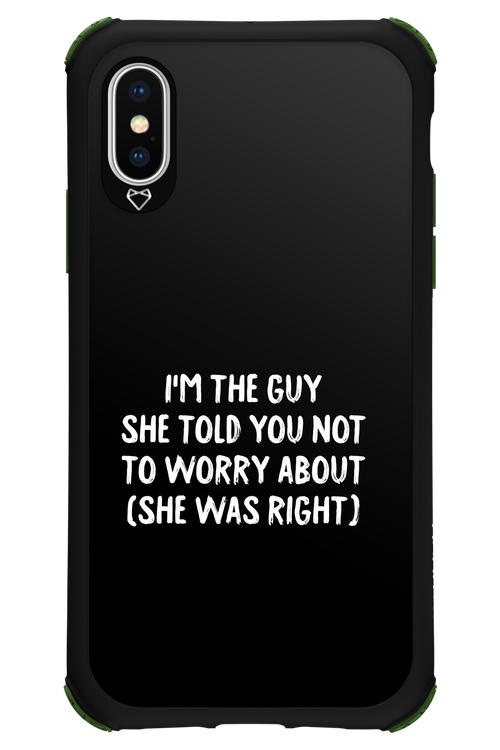 She was right 2.0 - Apple iPhone XS