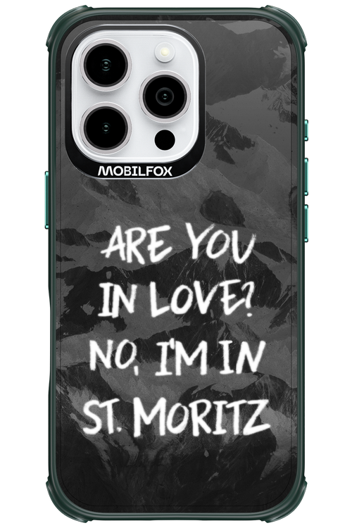 I'm in St. Moritz - Apple iPhone 16 Pro