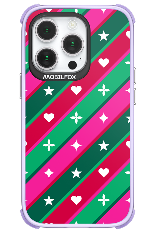 Christmas Stripes - Apple iPhone 14 Pro