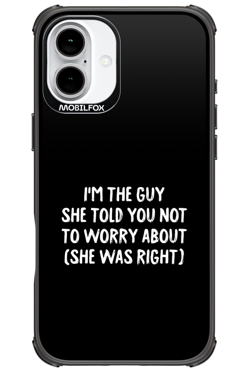 She was right 2.0 - Apple iPhone 16 Plus