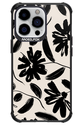 Monochrome Flowerss - Apple iPhone 13 Pro