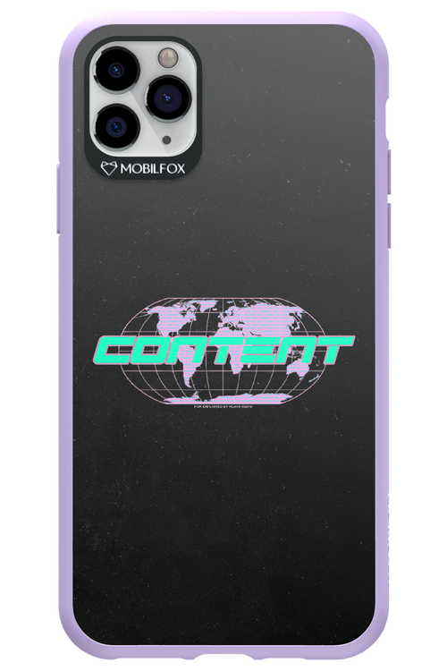 CONTENT 2.0 - Apple iPhone 11 Pro Max