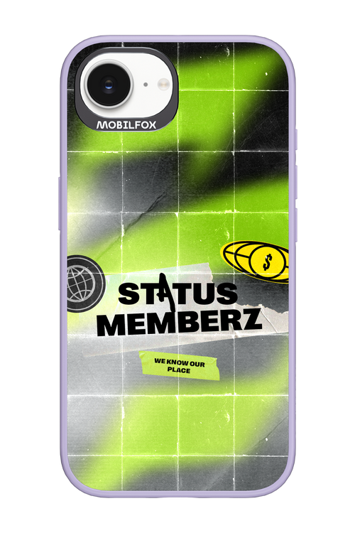 Status Memberz - Apple iPhone 16e