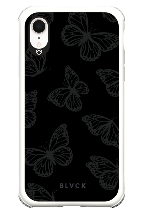 Black Butterflies - Apple iPhone XR