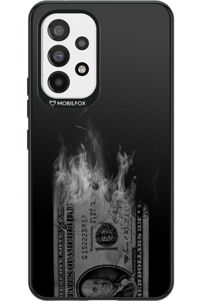 Money Burn B&W - Samsung Galaxy A53
