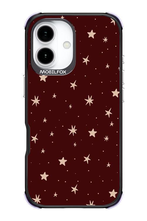 Burgundy Stars - Apple iPhone 17