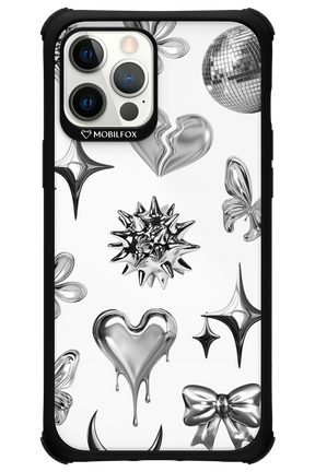Silver Zone Transparent - Apple iPhone 12 Pro Max