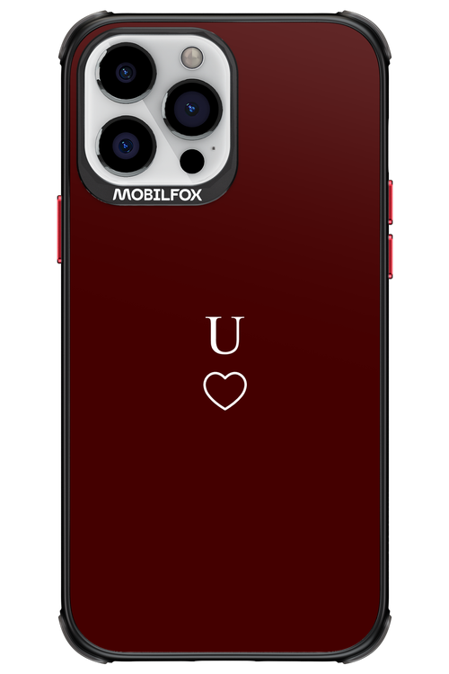 U Burgundia 2.0 - Apple iPhone 13 Pro Max