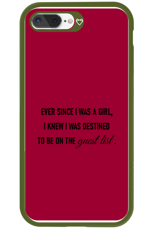 Guest List - Apple iPhone 8 Plus