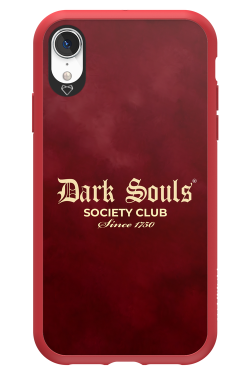 Dark Souls (Burgundy) - Apple iPhone XR