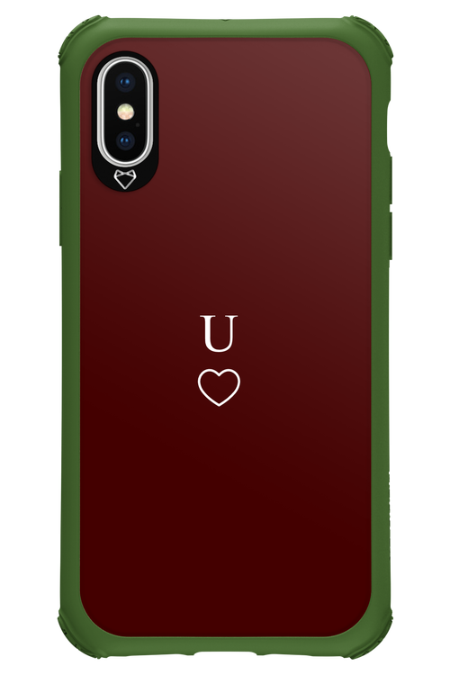 U Burgundia 2.0 - Apple iPhone X