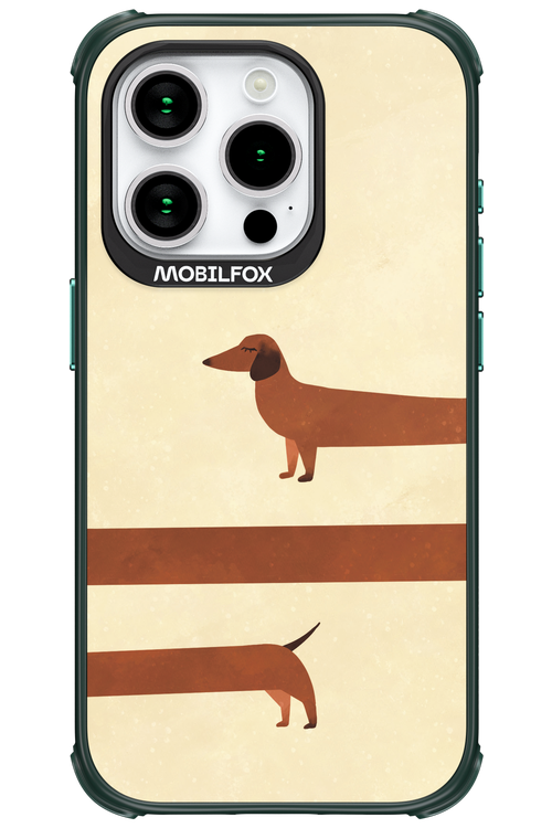 Stretchy Dog - Apple iPhone 15 Pro