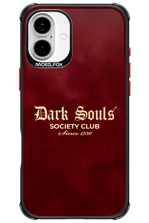 Dark Souls (Burgundy) - Apple iPhone 16 Plus