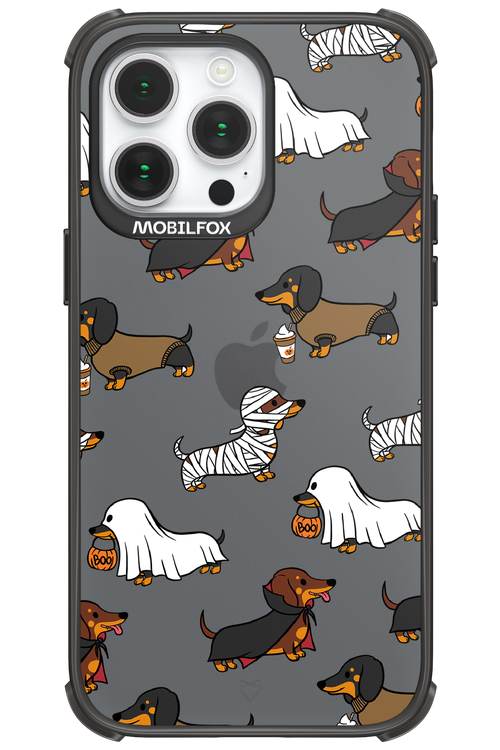 Scary Dachshund (Transparent) - Apple iPhone 14 Pro Max