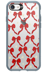 Bow & Stars (Transparent) - Apple iPhone 7