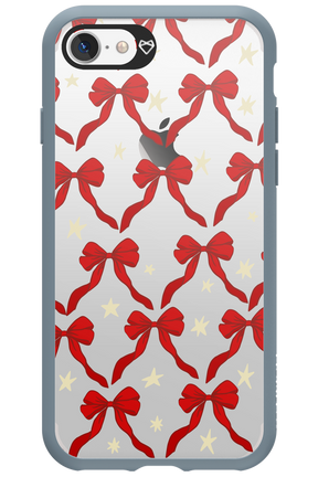 Bow & Stars (Transparent) - Apple iPhone 7