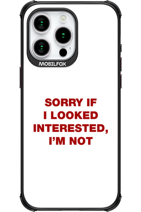 I'm not - Apple iPhone 15 Pro Max