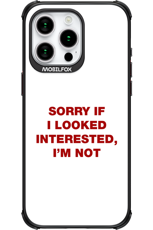 I'm not - Apple iPhone 15 Pro Max