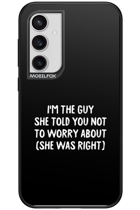 She was right 2.0 - Samsung Galaxy S23 FE