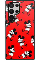 Iconic Mouse (red pattern) - Samsung Galaxy S22 Ultra