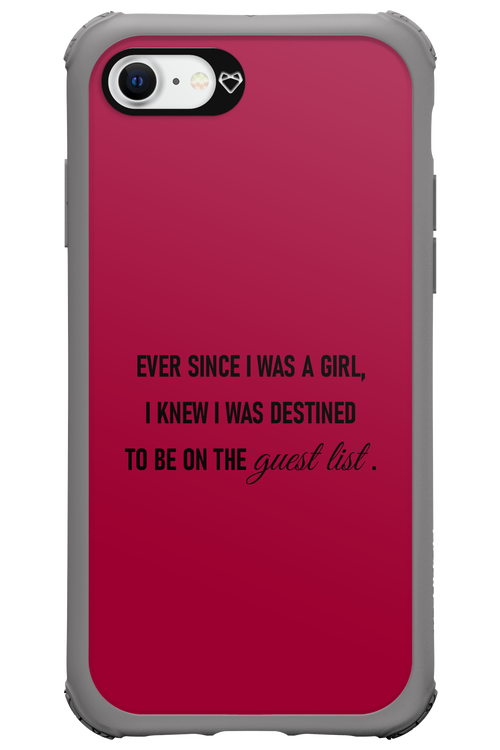 Guest List - Apple iPhone 8