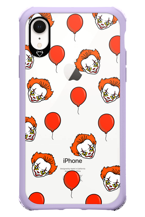 Mystery Clown (Transparent) - Apple iPhone XR
