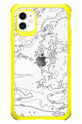 Contour Map - Apple iPhone 11