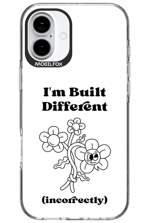 Incorrect Transparent 2.0 - Apple iPhone 16 Plus