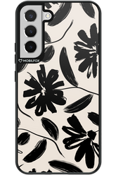 Monochrome Flowerss - Samsung Galaxy S22+