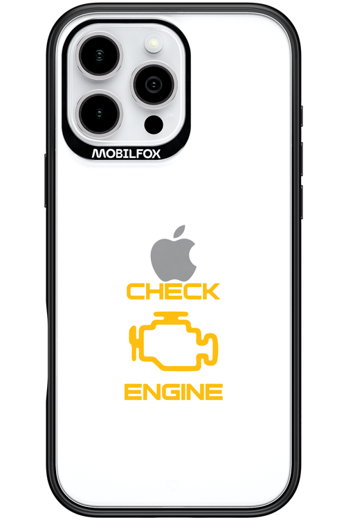 Check Engine - Apple iPhone 16 Pro Max