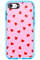 Sprinkle Heart Pink - Apple iPhone SE 2022