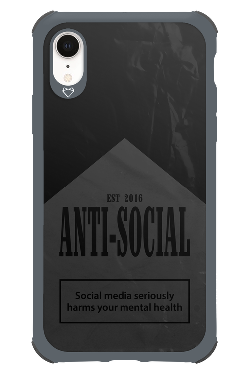 ANTI-SOCIAL (BLVCK) 2.0 - Apple iPhone XR