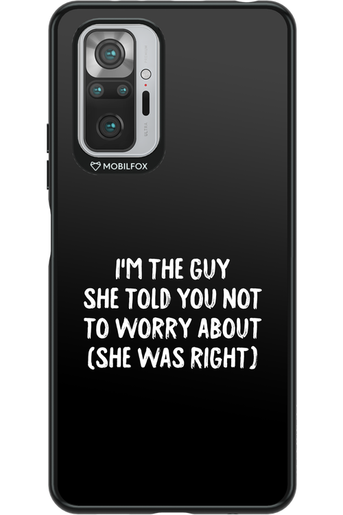 She was right 2.0 - Xiaomi Redmi Note 10 Pro