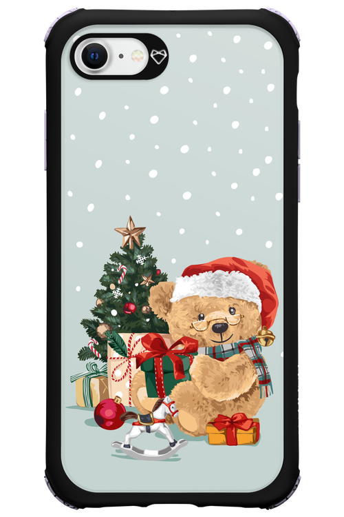 Merry Christmas Bear - Apple iPhone SE 2020