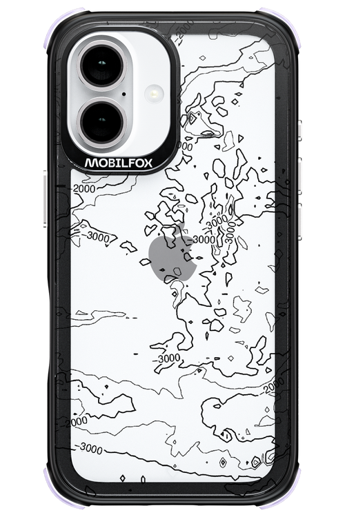 Contour Map - Apple iPhone 16