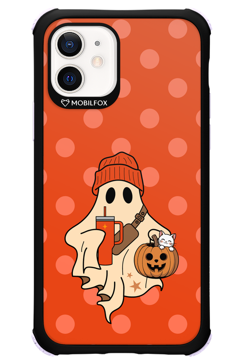 Ghost Girl (Orange) - Apple iPhone 12