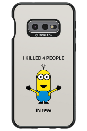 In 1996 - Samsung Galaxy S10e