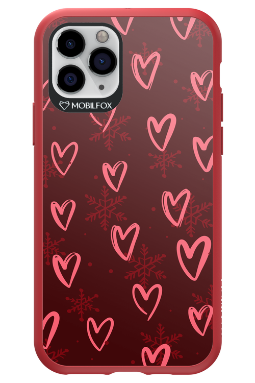 Christmas Hearts - Apple iPhone 11 Pro